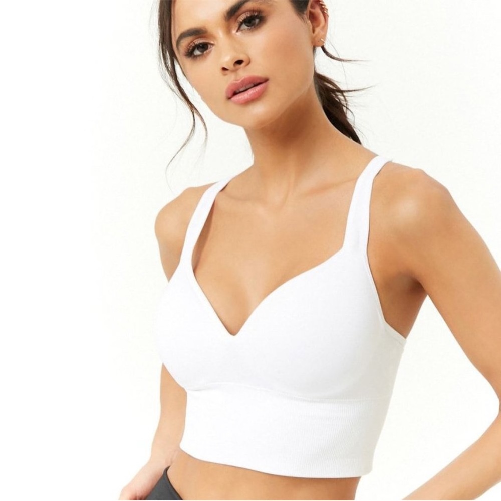 ISO! Forever 21 low impact longline race back bra. Size M/L